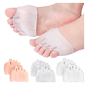 economico Cura Personale &amp; Salute-cuscinetti metatarsali, separatori per dita in gel, cuscino correttore per alluce valgo, distanziatori per dita, cuscinetti per avampiede, morbidi&amp;amp;traspirante, idea per neuroma mortons, vesciche,
