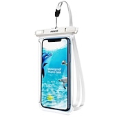 cheap Universal Phone Bags-Full View Waterproof Case for Phone Underwater Snow Rainforest Transparent Dry Bag Swimming Pouch Big Mobile Phone Covers