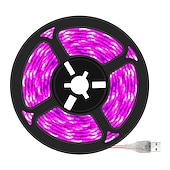cheap Plant Growing Lights-Plant Grow Light LED Strip USB Full Spectrum DC 5V 0.5-3m Phyto Lamp for Vegetable Flower Seedling Grow Tent Box Waterproof