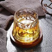 tanie Akcesoria do napojów-bar obrotowy whisky białe wino kubek gyro gospodarstwa domowego piwo kieliszek do czerwonego wina shaker kubek kubek whisky kostka lodu kostkarka do lodu