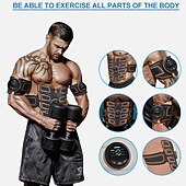 levne Masáž celého těla-abs svalový stimulátor ab stroj přenosný břišní tonizační pás home office fitness workout equipment for břicho