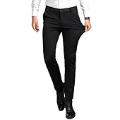 economico Sottile-Per uomo pantaloni della tuta Pantaloni Chino Pantaloni casual Tasche Gamba dritta Liscio Comfort Ufficio Attività commerciale Informale Streetwear Moda Nero Grigio chiaro