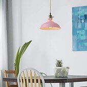ieftine Lumini insulare-led pandantiv candelabru industrial de culoare macaron candelabru creativ modern reglabil din metal e27 este aplicabil pentru camera de zi, insulă de bucătărie și hotel