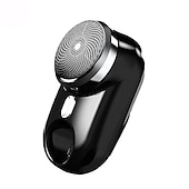 cheap Shaving &amp; Hair Removal-Mini-Shave Portable Electric Shaver for Men Wet Dry One-Button Mini Razor Electric-Upgrade Rechargeable Travel Electric Razor