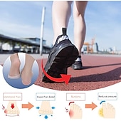 economico Cura Personale &amp; Salute-cuscinetti metatarsali, separatori per dita in gel, cuscino correttore per alluce valgo, distanziatori per dita, cuscinetti per avampiede, morbidi&amp;amp;traspirante, idea per neuroma mortons, vesciche,