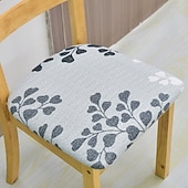 baratos Capa para Cadeira de Jantar-capa de cadeira de jantar capa elástica para cadeira boho capa de assento removível lavável protetor de cadeira capas de almofada para jantar, escritório