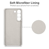 お買い得  サムスン用ケース-Samsung Galaxy S24 S23 S22 S21 S20 Plus Ultra S9 Plus A12 A32 A52 A13 S25 Ultra用電話ケース リキッドシリコンケース スリム 耐キズ ソフトエッジ ソリッドカラードシリカゲル