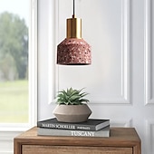 economico Luci Isola cucina-10 cm lanterna pendente design lampada a sospensione in metallo moderno 220-240v