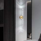رخيصةأون مصابيح جدارية LED-lightinthebox أدى الجدار الشمعدان مصباح داخلي الحد الأدنى فقاعات شريط خطي جدار جبل ضوء طويل ديكور المنزل الإضاءة لاعبا اساسيا، أضواء غسل الجدار الداخلي لغرفة المعيشة غرفة النوم