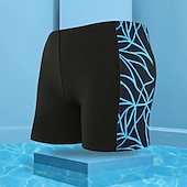 abordables maillot de bain boxer homme-Homme Maillot de bain Surf Boardshort short de bain Short de bain Imprimer Lettre Requin 3D Respirable Séchage rapide Vacances Plage Piscine Sexy Elastique 2 7 Taille basse Elastique