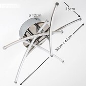 cheap Ceiling Lights-LED Ceiling Lights Modern 5-Lights Compatible with Living Room Bedroom Study Room Adjustable Led Ceiling Lamp,for Kitchen Island