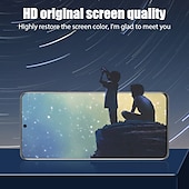 זול מגיני מסך ל-Samsung-2 סטים מגן מסך עבור סמסונג גלקסי S24 Ultra Plus S23 S22 S21 S20 Plus Ultra A54 A34 A14 A72 A52 A42 A71 A51 A31 TPU הידרוג&#039;ל סרט הידרוג קשיחות 9H ריפוי עצמי אנטי בועות נוגד טביעות אצבעות (HD