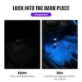 economico Luci decorative-mini led per auto luce d&#039;atmosfera per interni usb ricaricabile magnetica wireless touch light luce di lettura per tetto accessori per interni auto