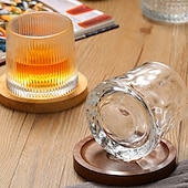 tanie Akcesoria do napojów-bar obrotowy whisky białe wino kubek gyro gospodarstwa domowego piwo kieliszek do czerwonego wina shaker kubek kubek whisky kostka lodu kostkarka do lodu