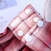abordables Robes-Chien Chat Harnais Robe Mode Mignon Basique Lavable Confortable Extérieur Décontracté Quotidien Promenade Vêtements pour Chiens for Bichon Frisé Spitz Nain Bébé Animal Papillon Petit
