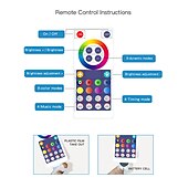 economico Luci intelligenti-Lampada led da terra rgb lampada atmosfera tuya smart wifi lampada da parete ad angolo smontaggio e montaggio lampada atmosfera