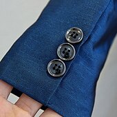 cheap Sets-4 Pieces Ring Bearer Suit Boys Kids Suit &amp; Blazer Shirt &amp; Pants Outdoor Casual Fashion Basic Solid Color Blue Cotton