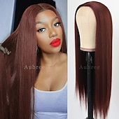 abordables Pelucas de fiesta-Pelucas verdes peluca sintética larga recta verde irlandés resistente al calor sin frente de encaje con cabello de bebé peluca sin pegamento para fiesta de San Patricio cosplay para mujeres de moda