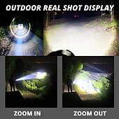 halpa Tasku-, kynä- yms. valot-led taskulamppu ulkokäyttöön erittäin kirkas xhp160 tehokas xhp99 vedenpitävä taskulamppu usb ladattava 18650 lyhty kannettava zoom retkeilyvalo