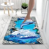 ieftine Covoare de Baie Absorbante-covor de baie din pământ de diatomee 3d seaworld covor de baie super absorbant covor de ușă design nou