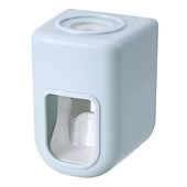 preiswerte Badezimmer-Organizer-Automatische Zahnpastapresse zur Wandmontage, einfacher Zahnpastahalter
