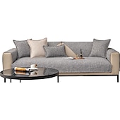 cheap Sofa Cover-Sofa Mat Sofa Cover Couch Slipcover Anti-Cat Scratch Sofa Seat Pad Sectional Cover for Armchair Loveseat 4 or 3 seater L shape for Kids,Pet,Cats(Not Sold By A Set)
