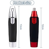 cheap Personal Care &amp; Health-Electric Nose Hair Trimmer Implement Shaver Clipper Men Women Ear Neck Eyebrow Trimmer Shaver Man Clean Trimer Razor Remover Kit