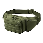 cheap Bookbags-Men Waist Pack Nylon Hiking Phone Pouch Outdoor Sports Climbing Camping Belt Bag, Back to School Gift