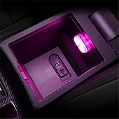 economico Luci decorative-mini led per auto luce d&#039;atmosfera per interni usb ricaricabile magnetica wireless touch light luce di lettura per tetto accessori per interni auto