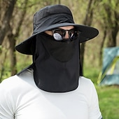 tanie Nakrycia głowy do użytku zewnętrznego-Kapelusz Kapelusz rybacki Kapelusz wędkarski Kapelusz Wodoodporny Przenośny Ochrona przeciwsłoneczna UV Jesień Męskie Damskie Wędkarstwo Działanie