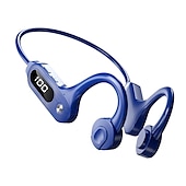 זול אוזניות ספורט-אוזניות הולכת עצם Bluetooth 5.3 אוזניות וו אוזניים אלחוטיות ipx5 אוזניות ספורט עמידות למים אוזניות קלות משקל עם מיקרופון