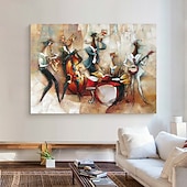 voordelige Schilderijen van mensen-olieverfschilderij handgemaakt groot formaat schilderij handgeschilderde kunst aan de muur abstracte mensen canvas schilderij woondecoratie decor geen frame schilderij alleen
