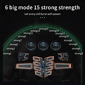 levne Masáž celého těla-abs svalový stimulátor ab stroj přenosný břišní tonizační pás home office fitness workout equipment for břicho