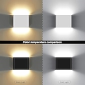 economico applique da esterno-applique da parete per esterni su e giù illuminazione moderna impermeabile ip65 6w 10w 20walampada da parete in alluminio a led per interni ed esterni camera da letto soggiorno bagno salotto portico