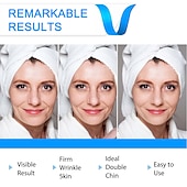 economico Apparecchi per la cura del viso-macchina per il sollevamento del viso ems dispositivo di rimozione del doppio mento viso più sottile linea v mascella lifting del viso dispositivo di rassodamento della pelle massaggiatori a