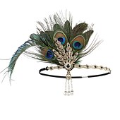 economico Abiti degli anni '20-Anni Ruggenti Anni 1920 Midi Abito Flapper Abito da cocktail Set di accessori Senza maniche Il grande Gatsby Invitato al matrimonio Paillettes Frangia con nappe Scollo a V Costume Per donna Mascherata