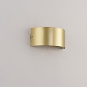 ieftine Lumini LED de Perete-aplice de perete cu led lightinthebox corp de perete cu jumătate de cilindru auriu aplice de perete din metal cu 1 lumină postmodernă aplice în sus și în jos aplice de perete din cupru