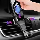 お買い得  車載ホルダー-電話三脚 カーベントフォンマウント 重力タイプ 高さ調節可能 ゼブラプリント 電話ホルダー のために 車載 車のエアベント と互換性があります すべての携帯電話 携帯電話アクセサリー