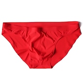 cheap Men&#039;s Briefs Underwear-Men&#039;s 2packs Briefs Brief Underwear Nylon Washable Comfortable Plain Low Rise Black White