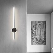 cheap LED Wall Lights-Lightinthebox LED Wall Sconce Lamp Indoor Minimalist Linear Strip Wall Mount Light Long Home Decor Lighting Fixture, Indoor Wall Wash Lights for Living Room Bedroom