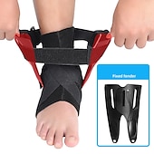 baratos Ligas e Suportes-1 peça de suporte de tornozelo respirável manga de neoprene envoltório ajustável