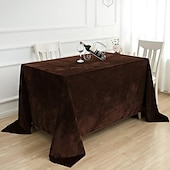 abordables Nappes-nappe en velours nappe noire de ferme nappe de printemps ronde couverture de table en tissu d&#039;extérieur rectangle ovale pour pique-nique, mariage, salle à manger, Pâques, cuisine