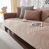 preiswerte Sofabezug-Sofa-Sitzpolster-Abdeckung Sofa-Sitz-Schonbezug für Schnittcouch-Sessel Loveseat 4- oder 3-Sitzer L-Form-Schutz für Kinder, Haustiere, Katzen (nicht im Set erhältlich)