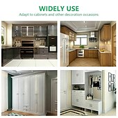 cheap Cabinet Light-10PCS LED Cabinet Light LED Inner Hinge Lamp Closet Light Battery Wireless Lamp Universal Wardrobe Cupboard Sensor Lighting