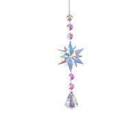 economico Acchiappasogni-Fiocco Di Neve Acchiappasogni Di Cristallo Acchiappasole Campanelli Eolici Regalo Fatto A Mano Campanelli Eolici Ornamento Da Appendere A Parete Decorazioni Per Esterni