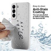 お買い得  サムスン用ケース-Samsung Galaxy S24 S23 S22 S21 S20 Plus Ultra S9 Plus A12 A32 A52 A13 S25 Ultra用電話ケース リキッドシリコンケース スリム 耐キズ ソフトエッジ ソリッドカラードシリカゲル