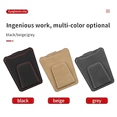 voordelige Auto-organizers-houders voor auto zonneklep magnetische glazen hanger mounter lederen brillen houder zonnescherm opslag ticket kaart clip geschikt voor suv pick-up truck alle modellen