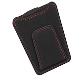 voordelige Auto-organizers-houders voor auto zonneklep magnetische glazen hanger mounter lederen brillen houder zonnescherm opslag ticket kaart clip geschikt voor suv pick-up truck alle modellen