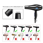 abordables Fer à friser-Sèche-cheveux diffuseur universel pliable boucles sèche-cheveux cheveux curl diffuseur couverture sèche-cheveux accessoires outil de coiffure