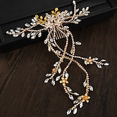 economico Accessori per acconciature-accessori per capelli da sposa per bambini accessorio per capelli ragazza fiore copricapo principessa fascia fiore bianco perla per ragazza e ragazze di fiori fascia per capelli da sposa da sposa